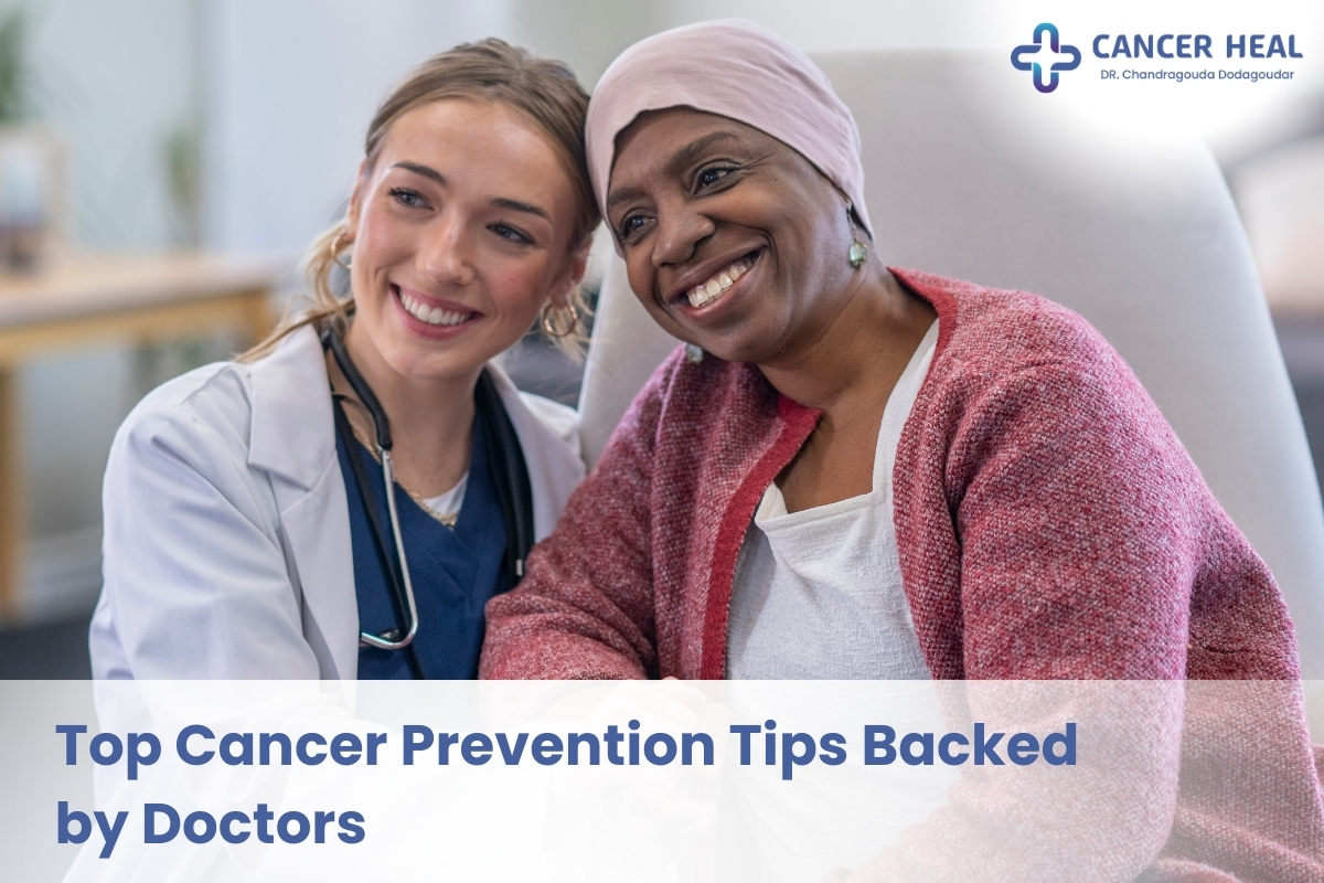 Cancer prevention tips by Dr. Chandragouda Dodagoudar for healthy living and early detection