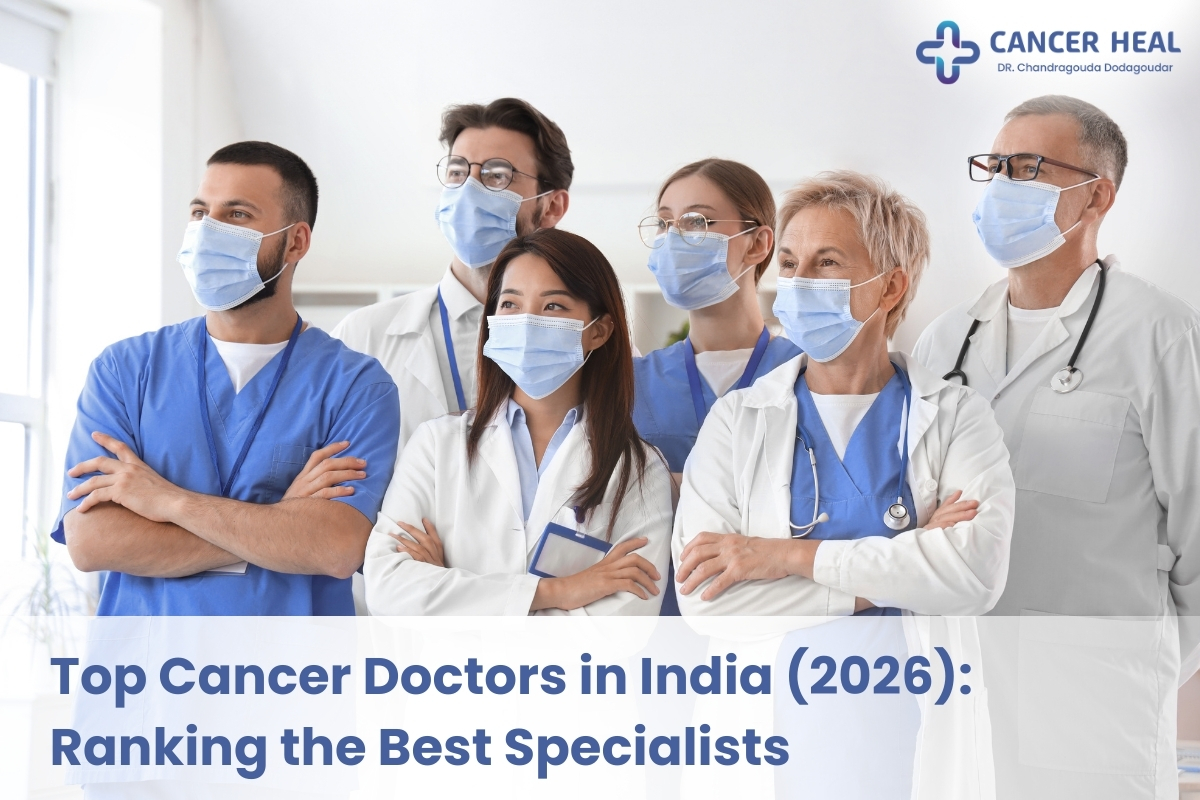 Senior cancer specialist consulting patient in India hospital 2026